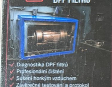 Zařízení pro čištění DPF filtrů